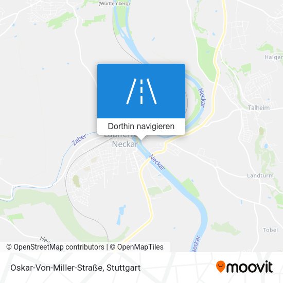 Oskar-Von-Miller-Straße Karte