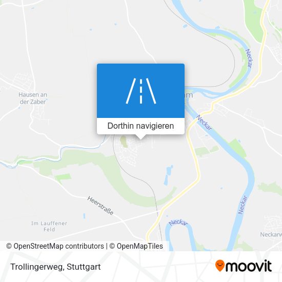 Trollingerweg Karte