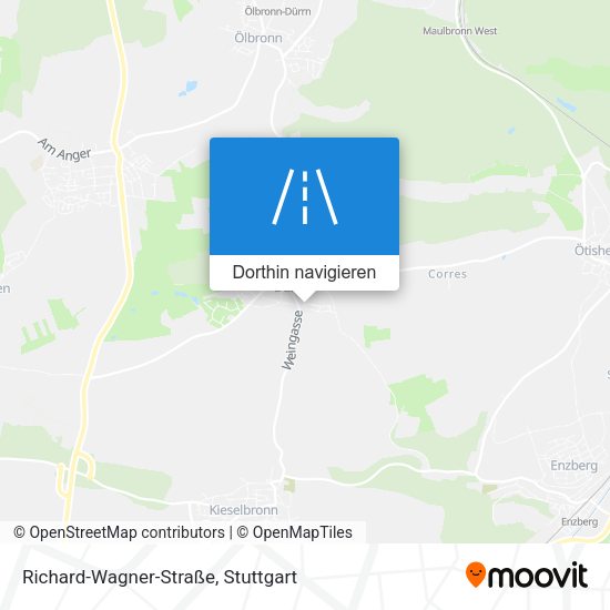 Richard-Wagner-Straße Karte