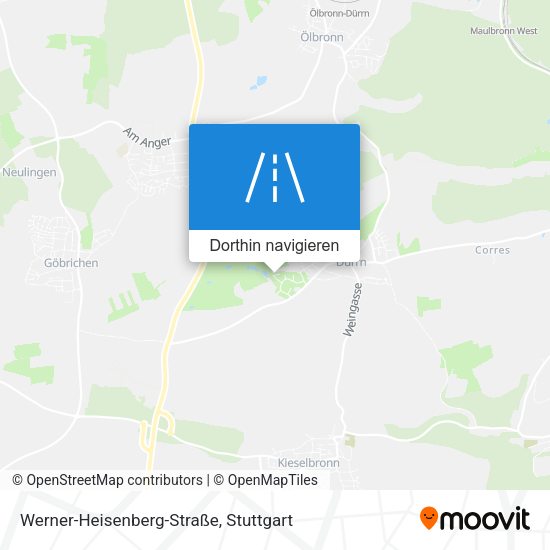 Werner-Heisenberg-Straße Karte