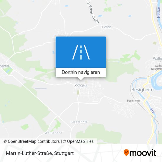 Martin-Luther-Straße Karte