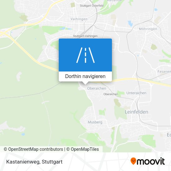 Kastanienweg Karte