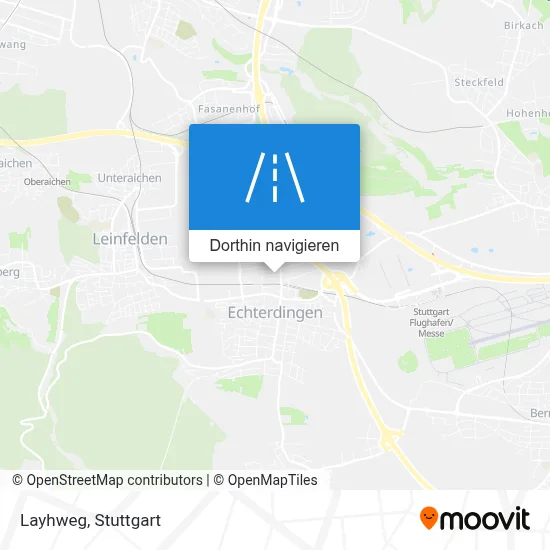 Layhweg Karte