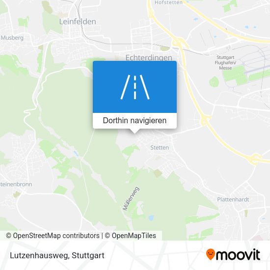 Lutzenhausweg Karte