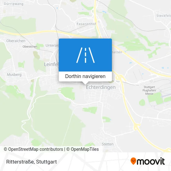 Ritterstraße Karte