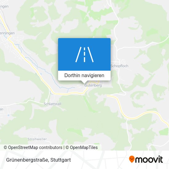 Grünenbergstraße Karte