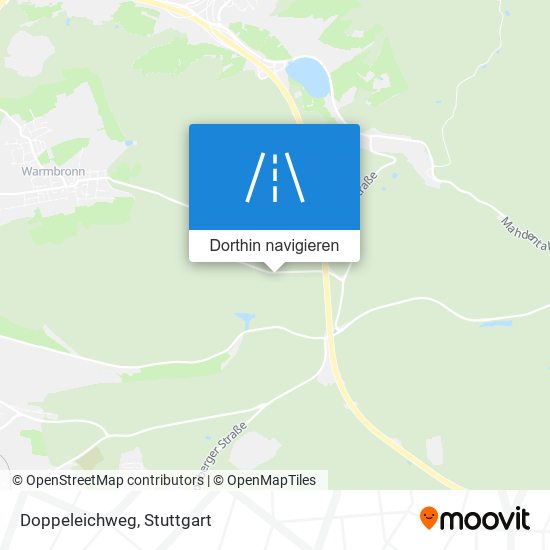 Doppeleichweg Karte