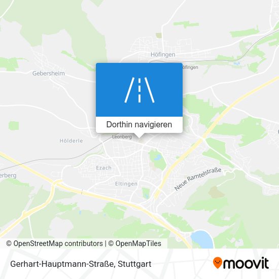 Gerhart-Hauptmann-Straße Karte