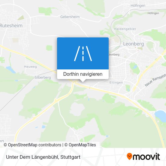 Unter Dem Längenbühl Karte