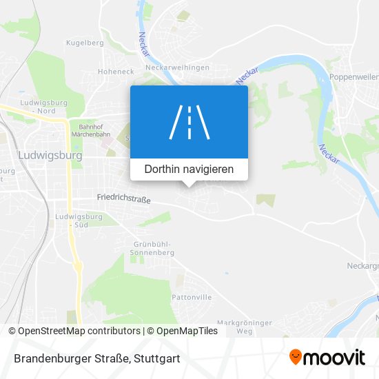 Brandenburger Straße Karte