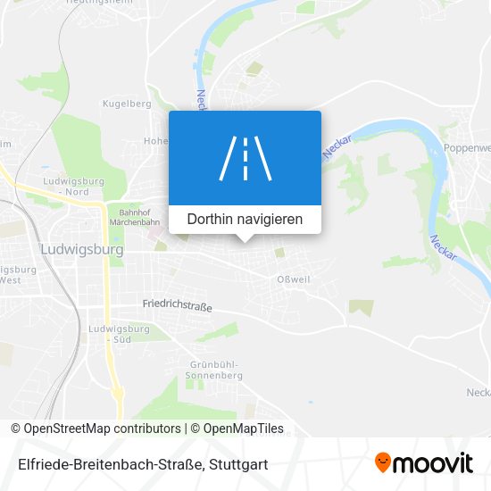 Elfriede-Breitenbach-Straße Karte