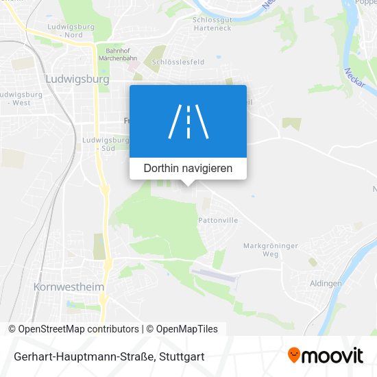 Gerhart-Hauptmann-Straße Karte
