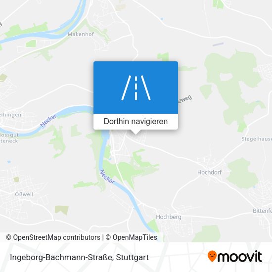 Ingeborg-Bachmann-Straße Karte