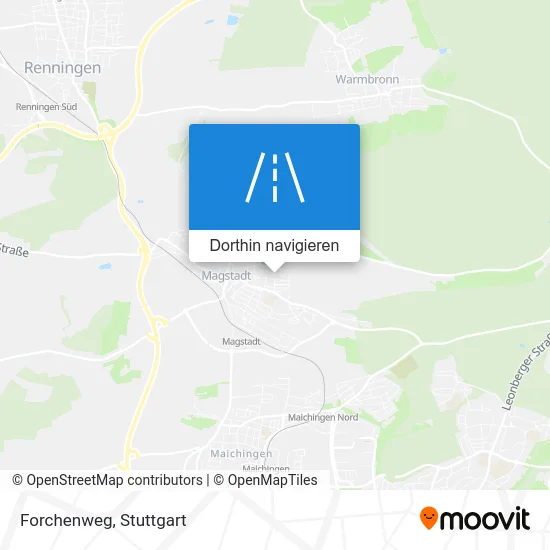 Forchenweg Karte