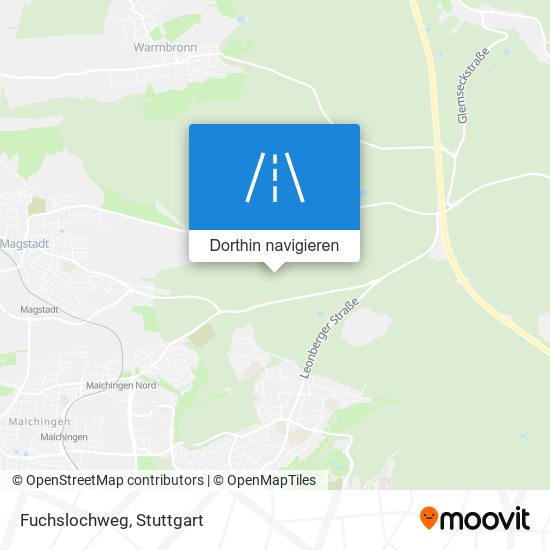 Fuchslochweg Karte