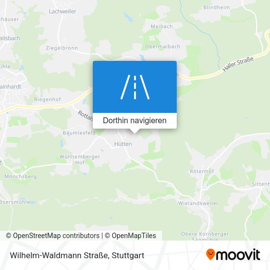 Wilhelm-Waldmann Straße Karte