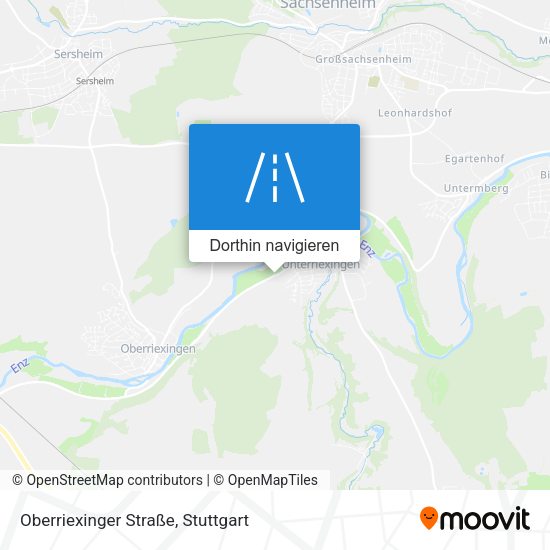 Oberriexinger Straße Karte