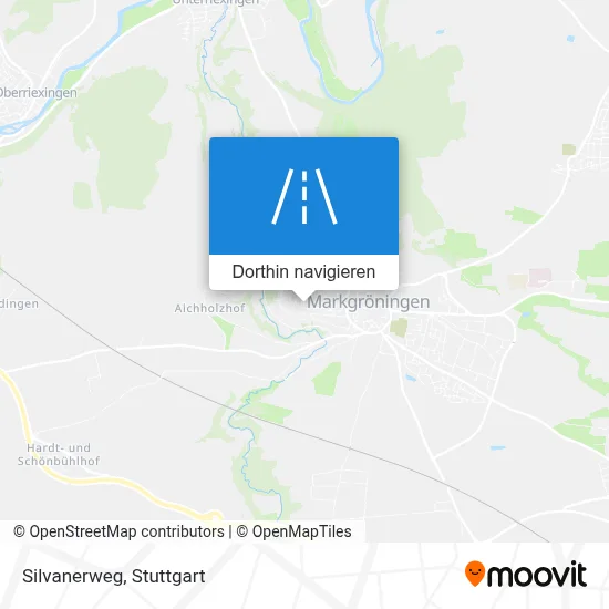 Silvanerweg Karte