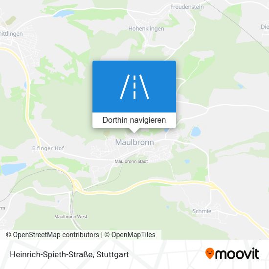 Heinrich-Spieth-Straße Karte