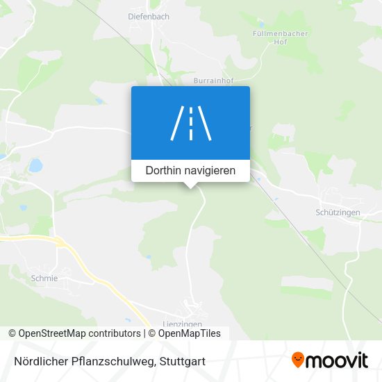 Nördlicher Pflanzschulweg Karte
