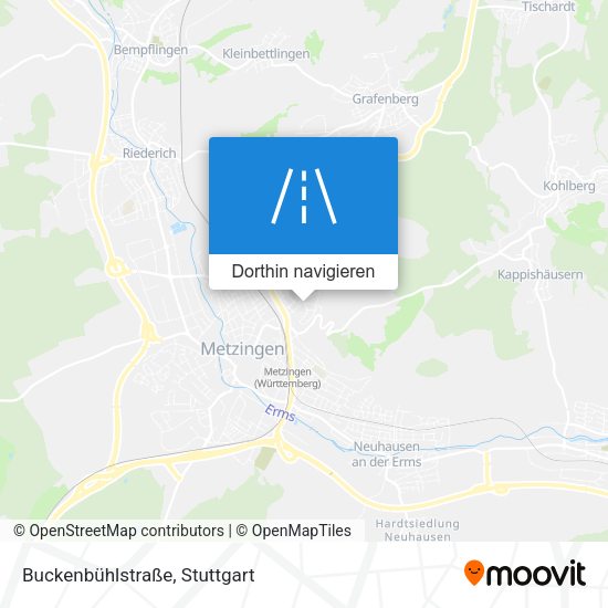 Buckenbühlstraße Karte