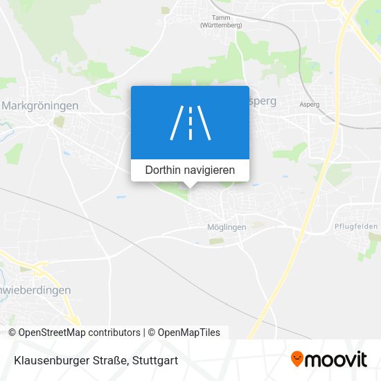 Klausenburger Straße Karte