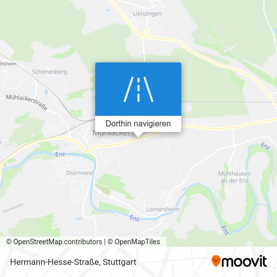 Hermann-Hesse-Straße Karte
