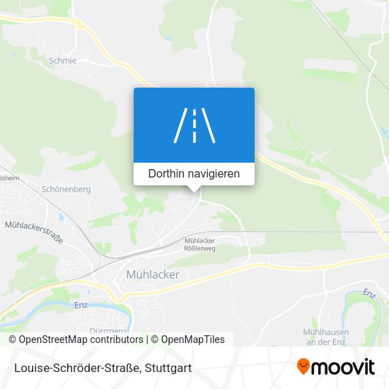 Louise-Schröder-Straße Karte