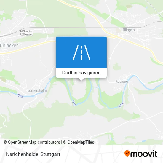 Narichenhalde Karte