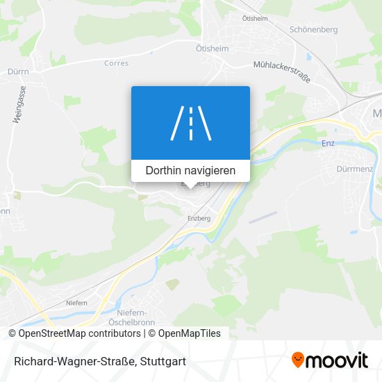 Richard-Wagner-Straße Karte