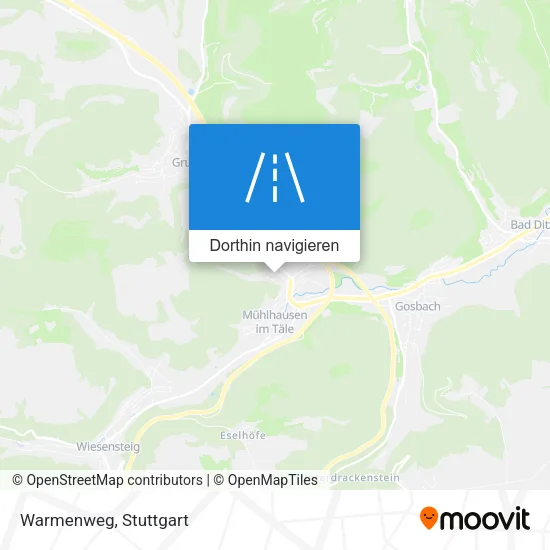 Warmenweg Karte