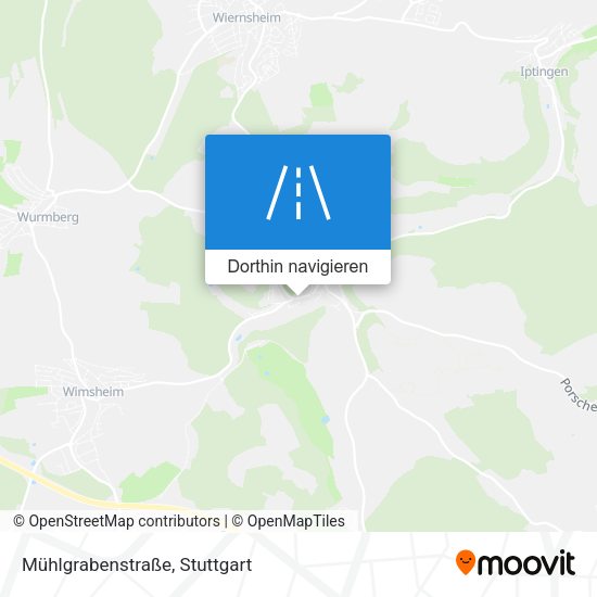 Mühlgrabenstraße Karte