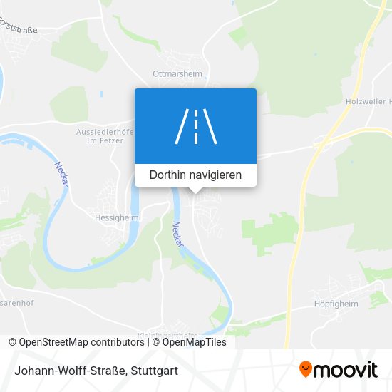 Johann-Wolff-Straße Karte