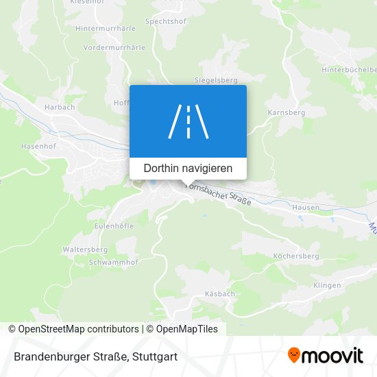 Brandenburger Straße Karte