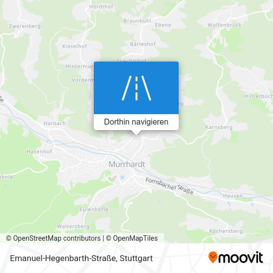 Emanuel-Hegenbarth-Straße Karte