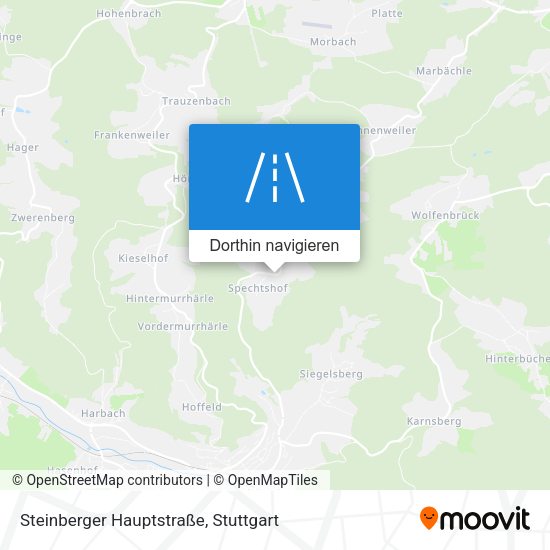 Steinberger Hauptstraße Karte