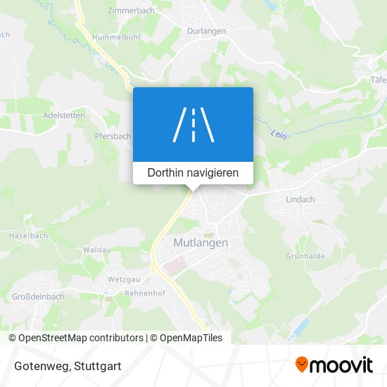 Gotenweg Karte