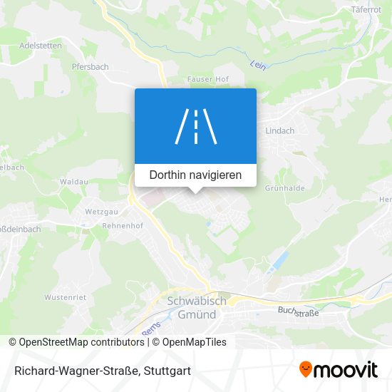 Richard-Wagner-Straße Karte