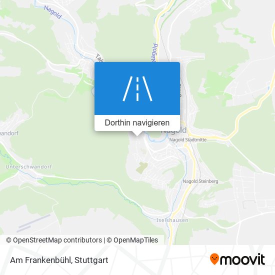 Am Frankenbühl Karte