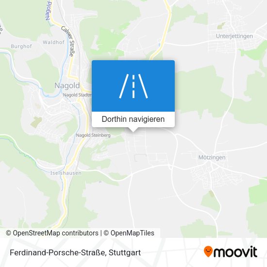 Ferdinand-Porsche-Straße Karte