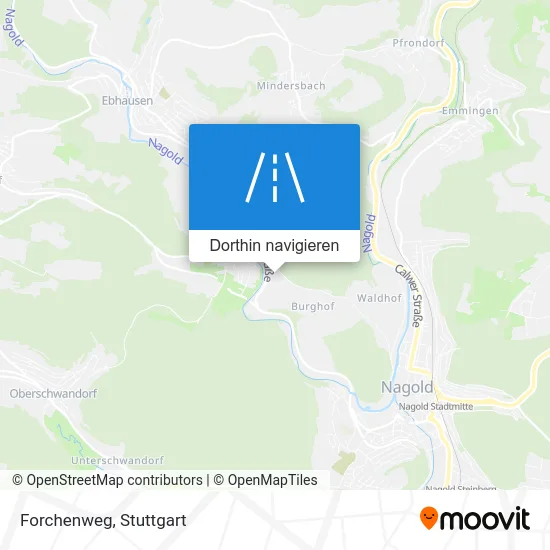 Forchenweg Karte
