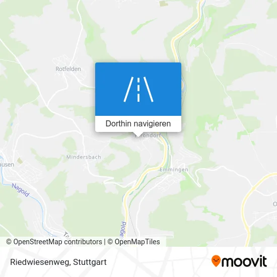 Riedwiesenweg Karte