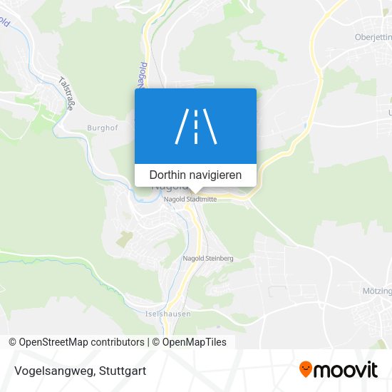 Vogelsangweg Karte