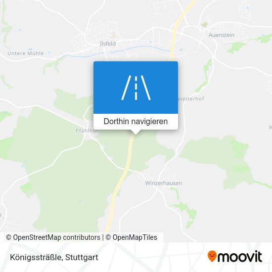 Königssträßle Karte