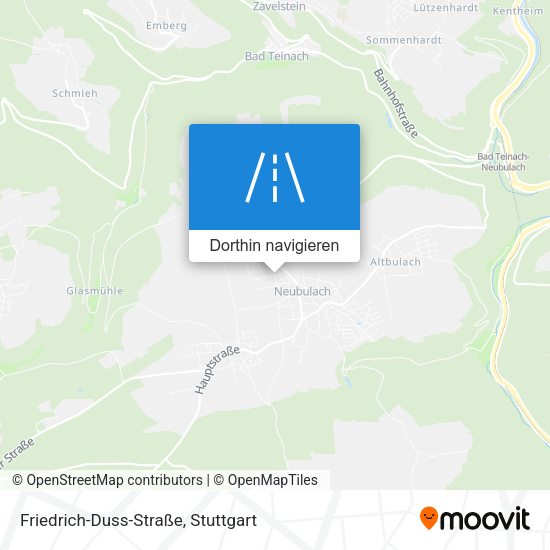 Friedrich-Duss-Straße Karte