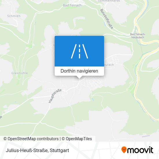 Julius-Heuß-Straße Karte