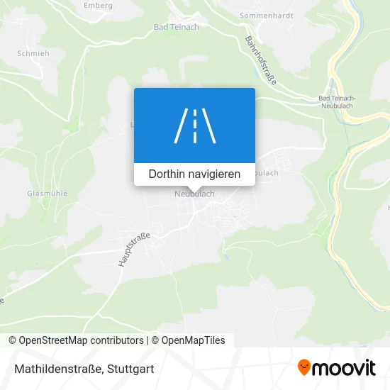 Mathildenstraße Karte