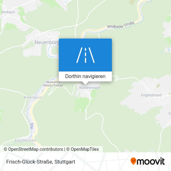Frisch-Glück-Straße Karte