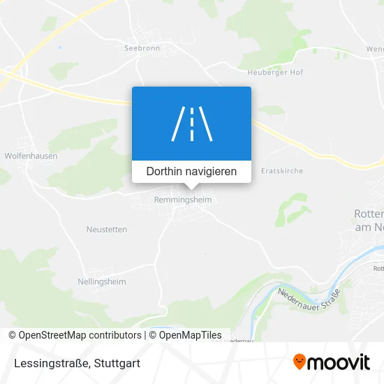 Lessingstraße Karte