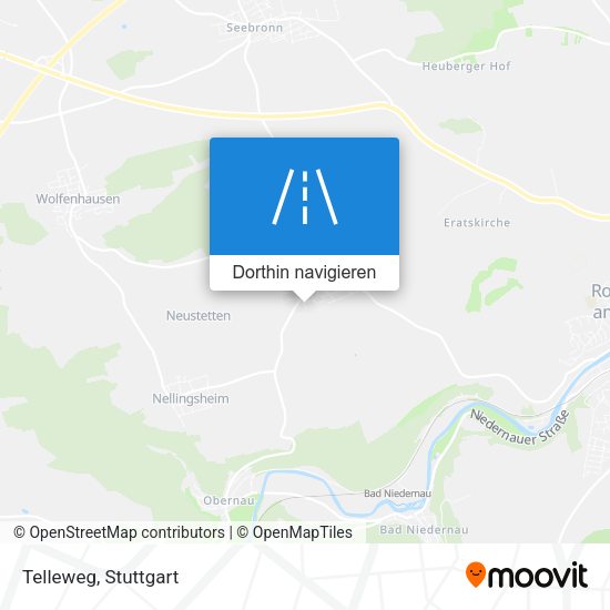 Telleweg Karte